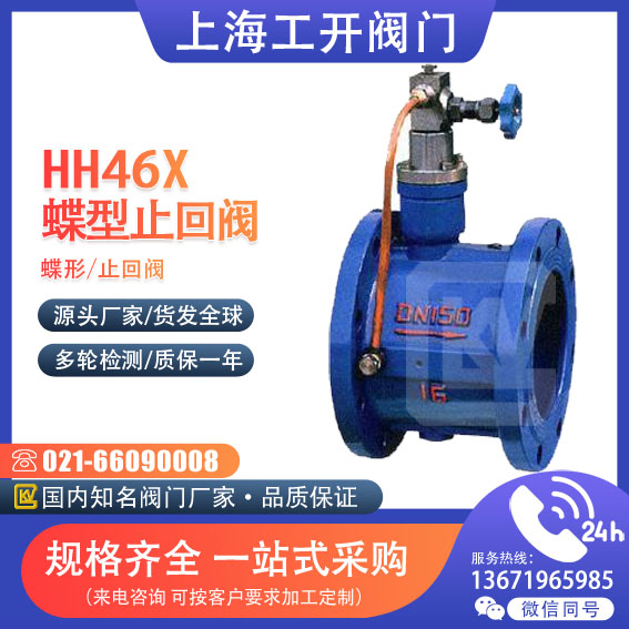 止回閥 微阻緩閉蝶型止回閥