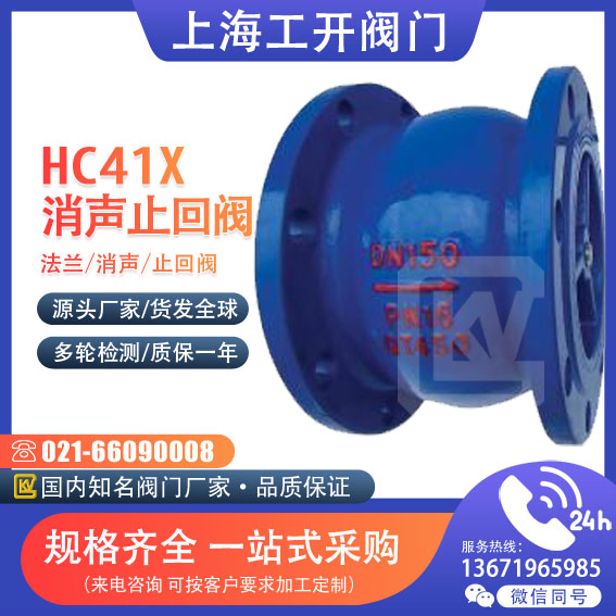 止回閥 法蘭消聲止回閥