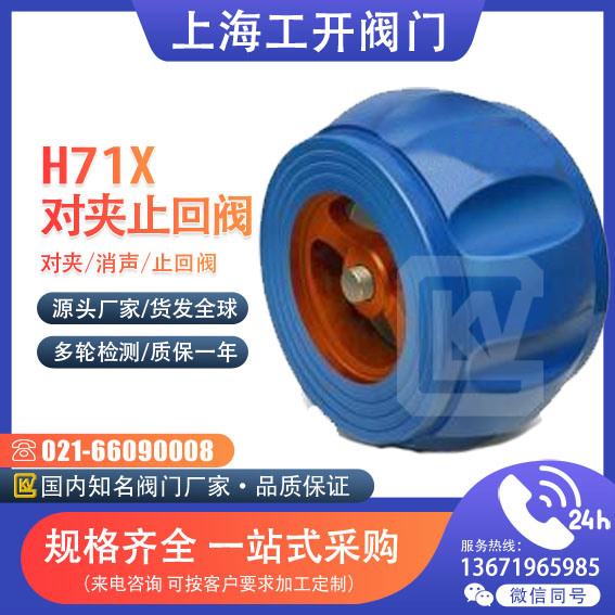 止回閥 對夾消聲止回閥