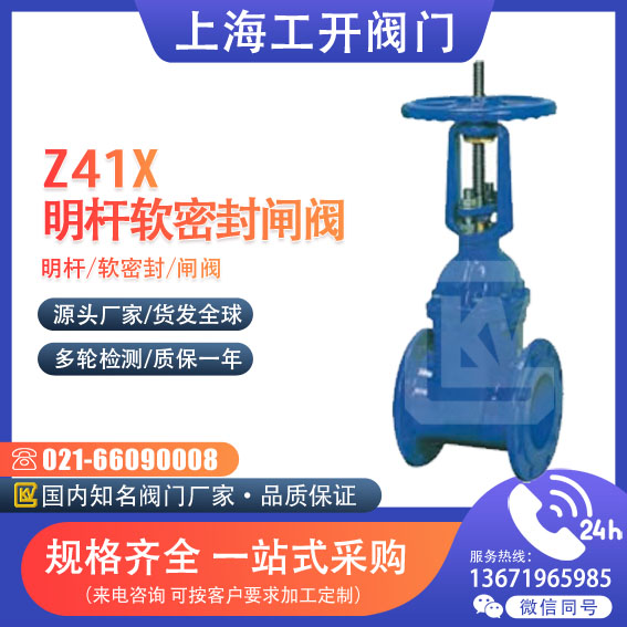 閘閥 明桿軟密封閘閥